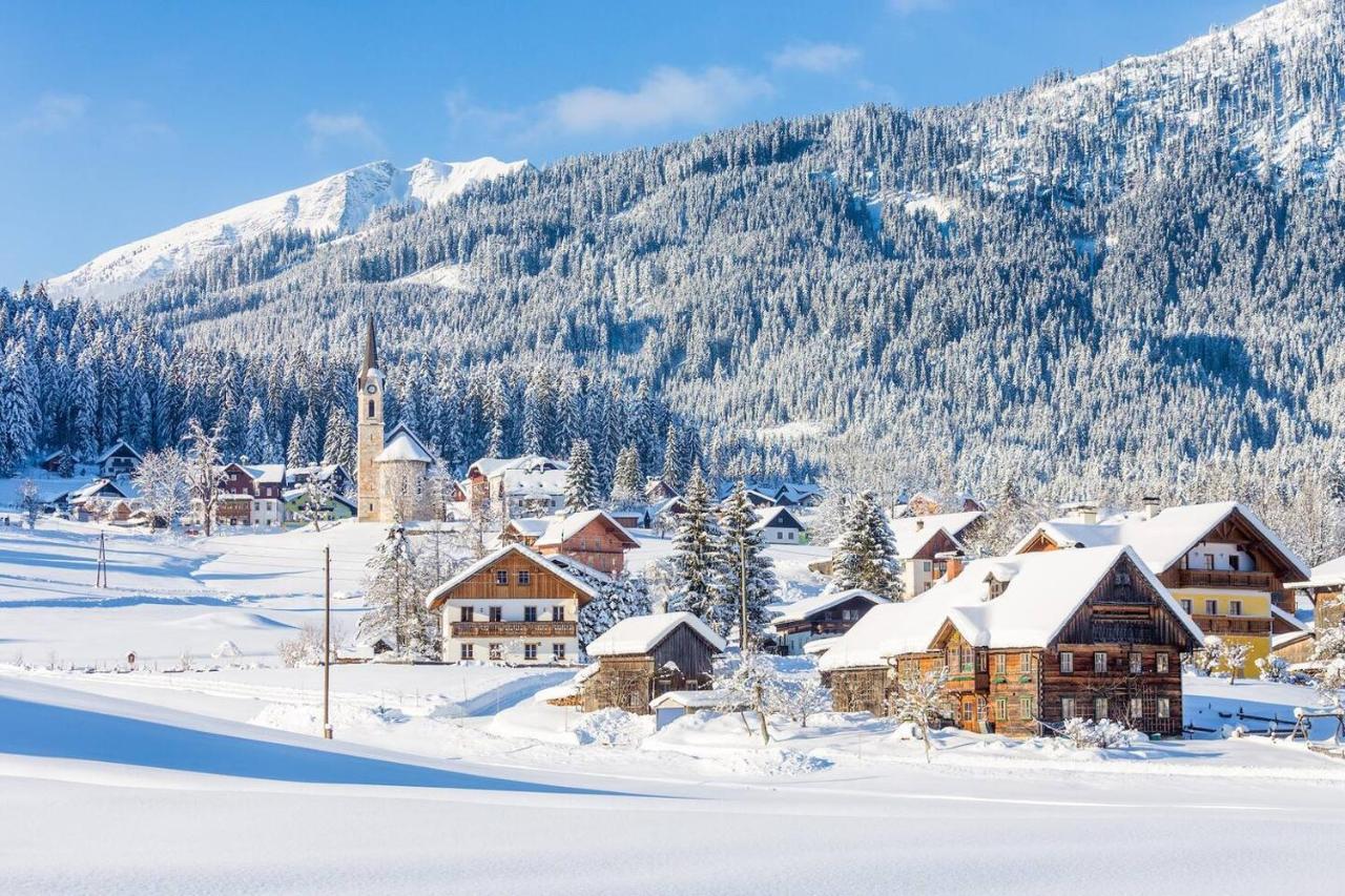 Almsternderl 2.0 - Gemuetliches Appartment In Gosau Dış mekan fotoğraf